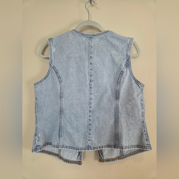 Abercrombie & Fitch Sky Blue Denim Jacket - Picture 3 of 3